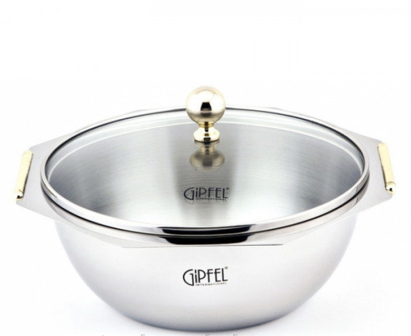 

Салатник GIPFEL Vega 22 см стальной (6150)