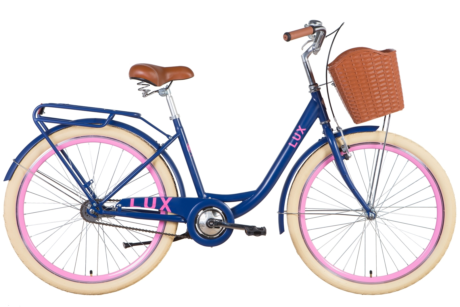 

Велосипед 26" Dorozhnik LUX Velosteel 17" синий с розовым (м) 2022