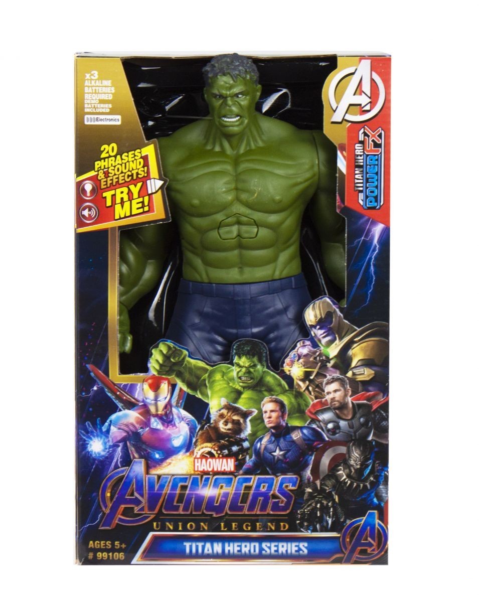 

Фигурка Халк супергерой из Мстители 30 см StarToys