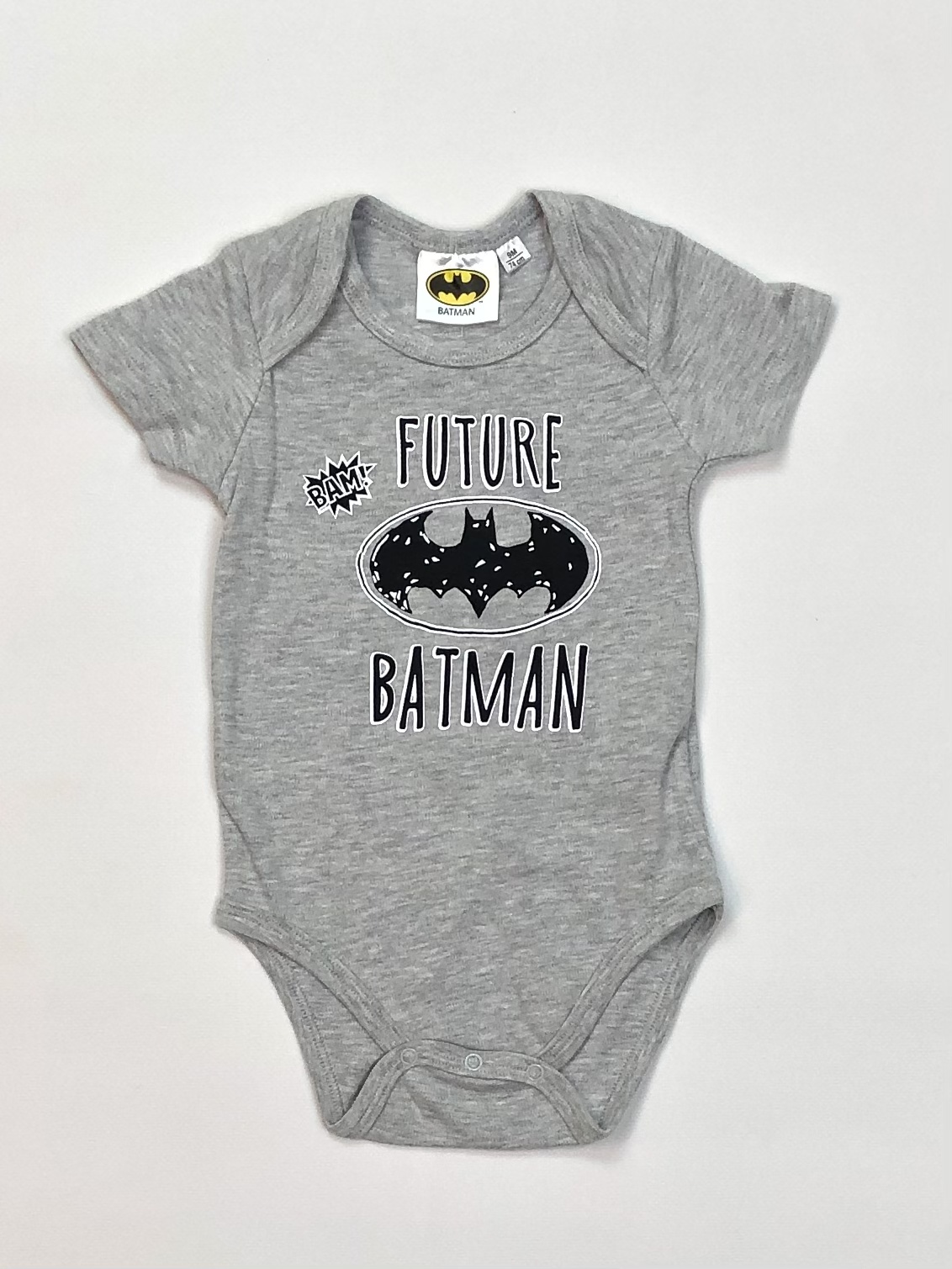 

Боди Disney Batman 74 см Серый Меланж