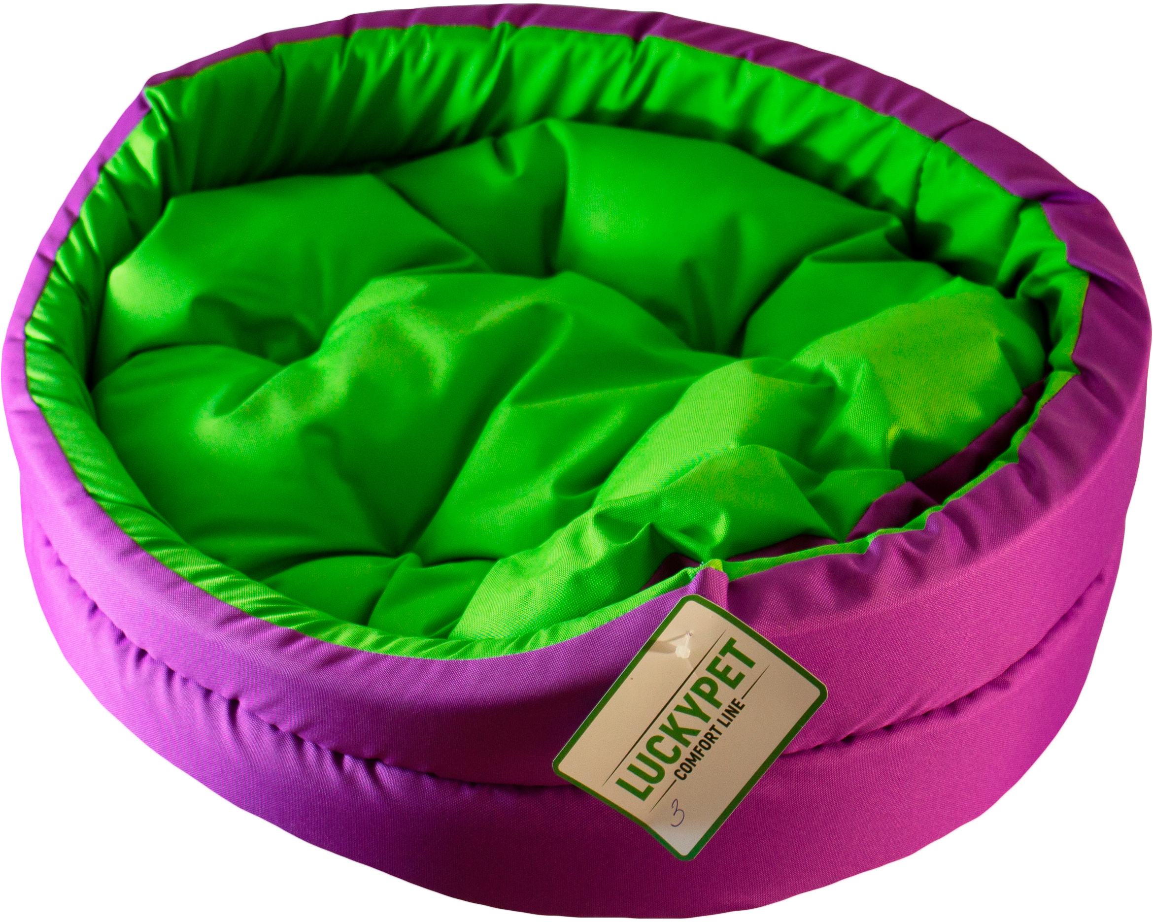 

Лежак Lucky Pet Звезда 35x45 см Фиолетово-зеленый