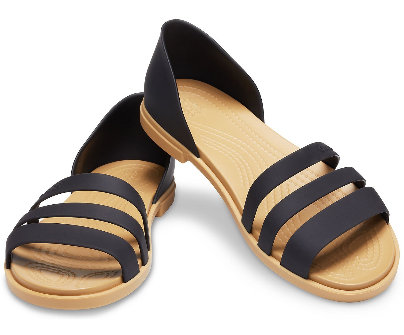 

Босоножки Crocs Tulum, W7, черные, 37-38
