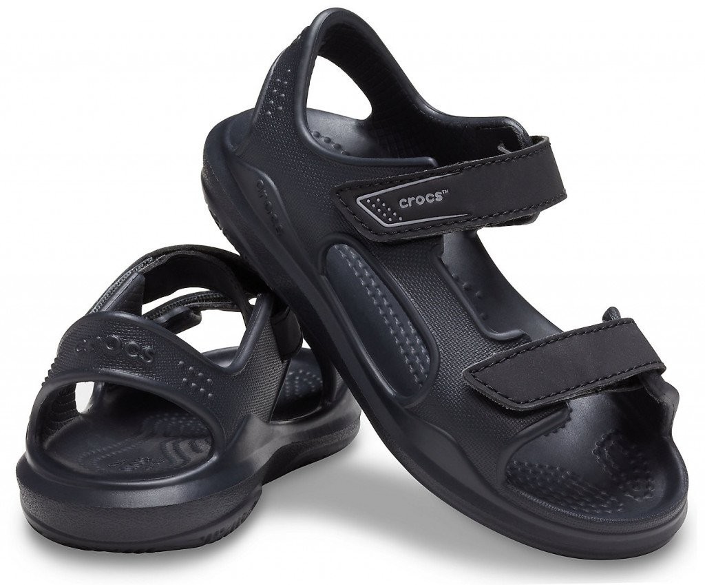 

Сандалии Crocs Swiftwater Expedition, J5, евро 37-38, черные