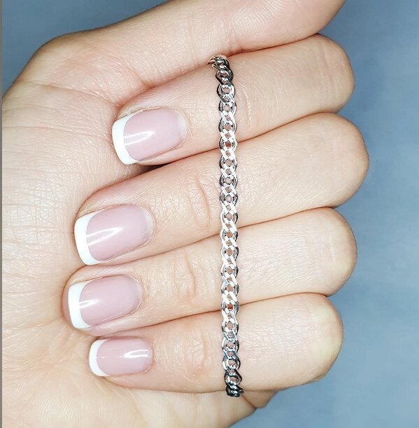 

Браслет серебряный "Нона" 21,5 6,33 г