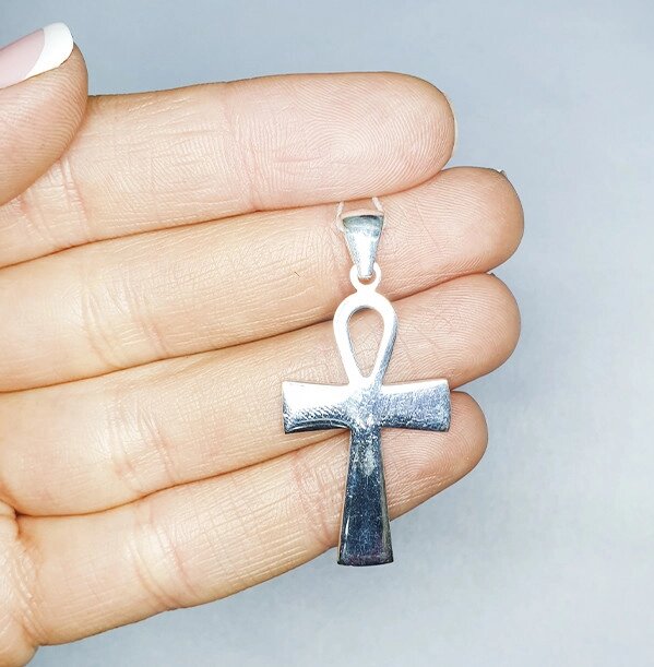 

Крест серебряный "Анкх" 2,95 г