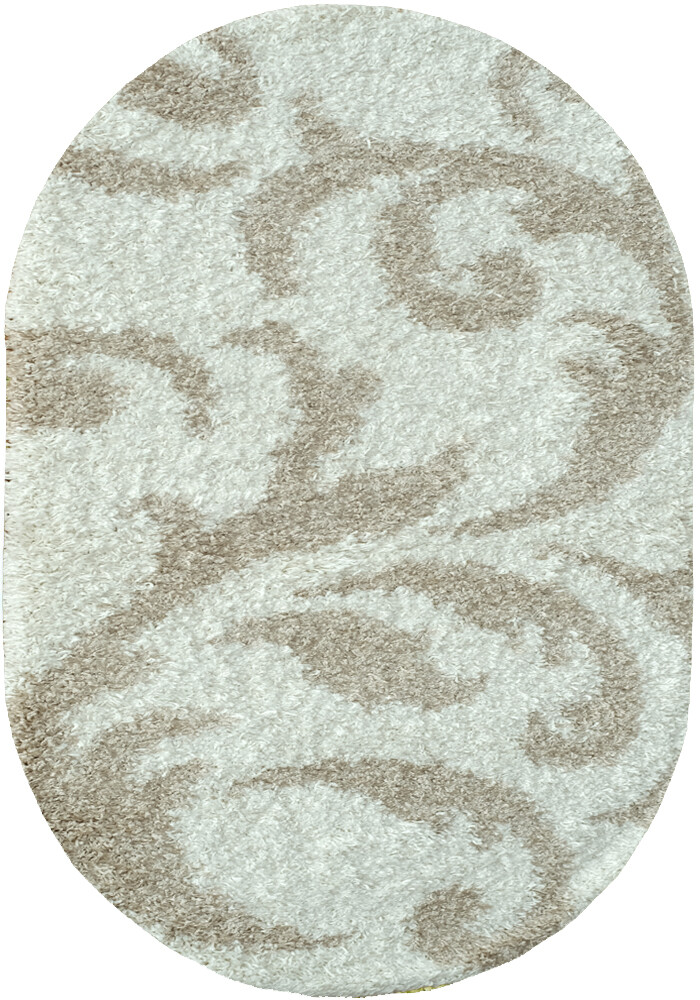 

Ковер с высоким ворсом Loca 9161A cream овал 1.50x3.00