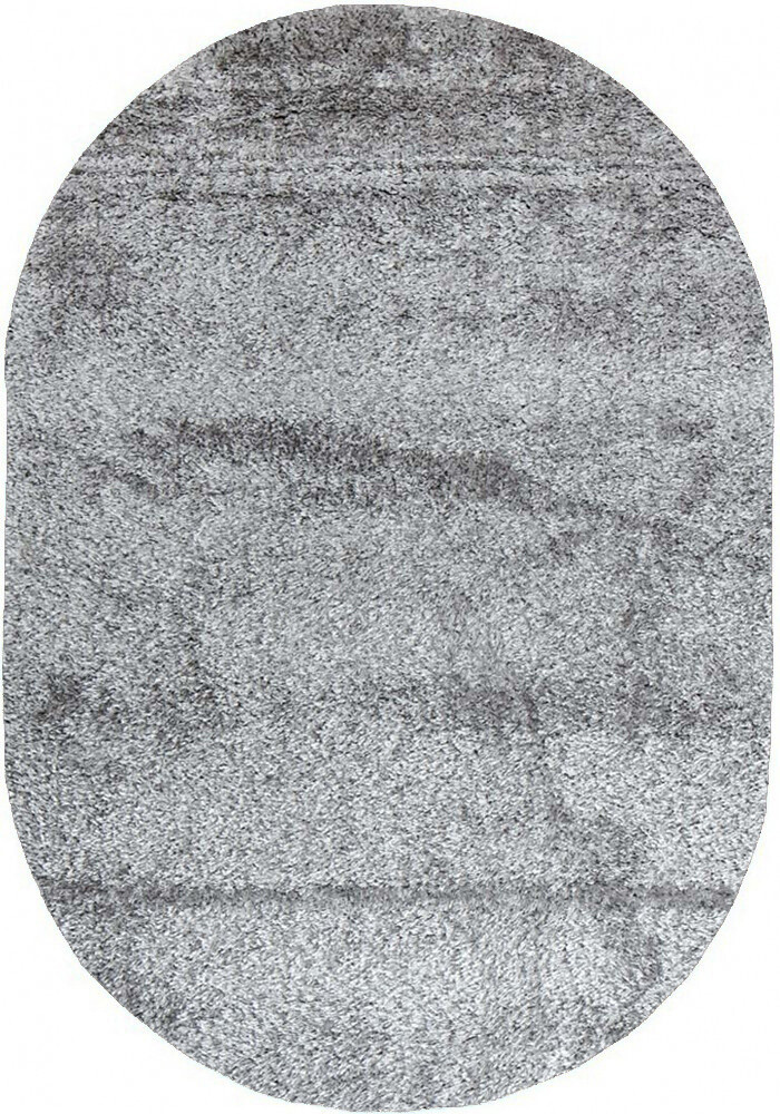 

Ковер с высоким ворсом Puffy 4b S001a grey овал 1.20x1.70