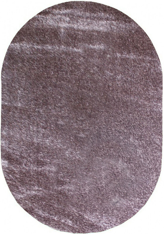

Ковер с высоким ворсом Puffy 4b S001a lilac овал 0.80x1.50