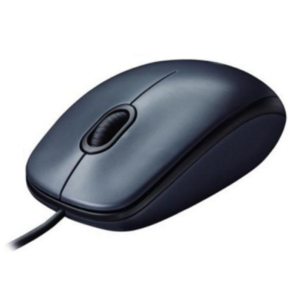 

Мышка проводная Logitech Mouse M100 оптическая 1000 dpi Чёрная