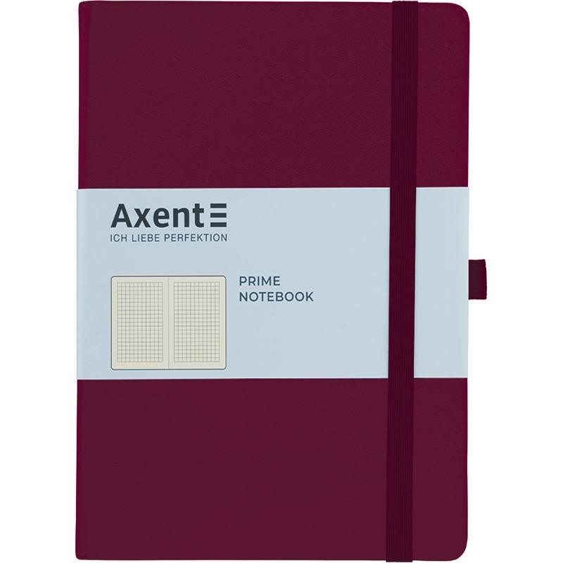 

Книга записная Partner 145х210мм 96л в клетку винный Axent
