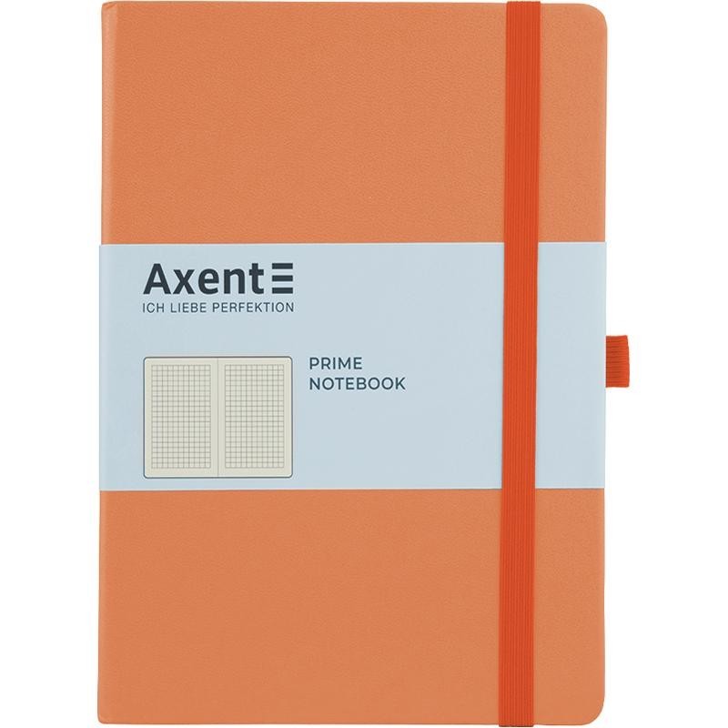 

Книга записная Partner 145х210мм 96л в клетку персиковый Axent