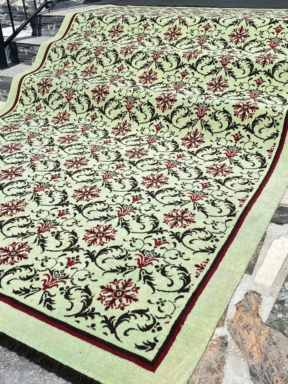 

Ковер Faravahar Wool 200х300 см Фисташковый с красным (0784)