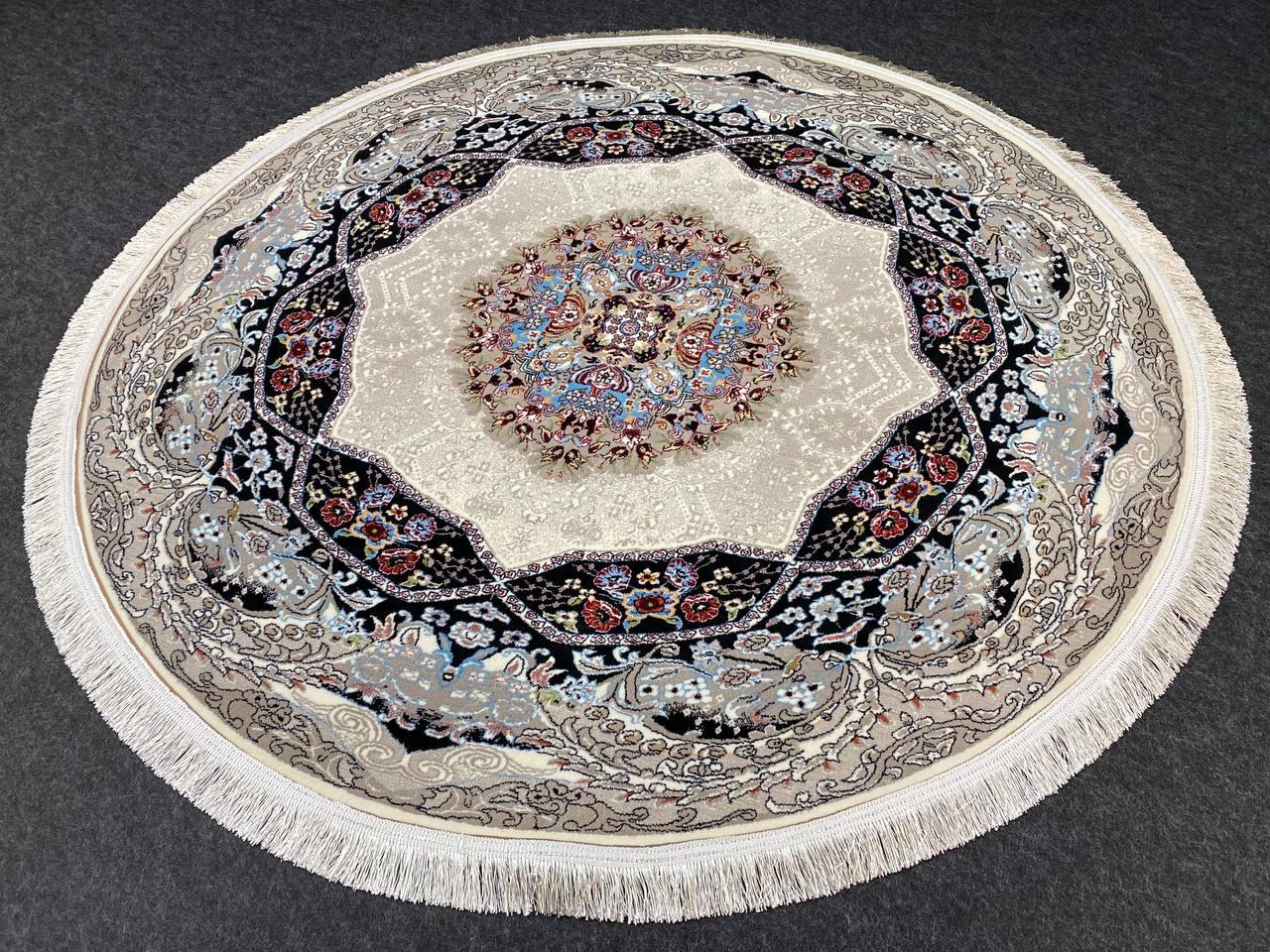 

Ковер Faravahar Holiday 150х150 см Кремовый с бежевым (S-0983с)
