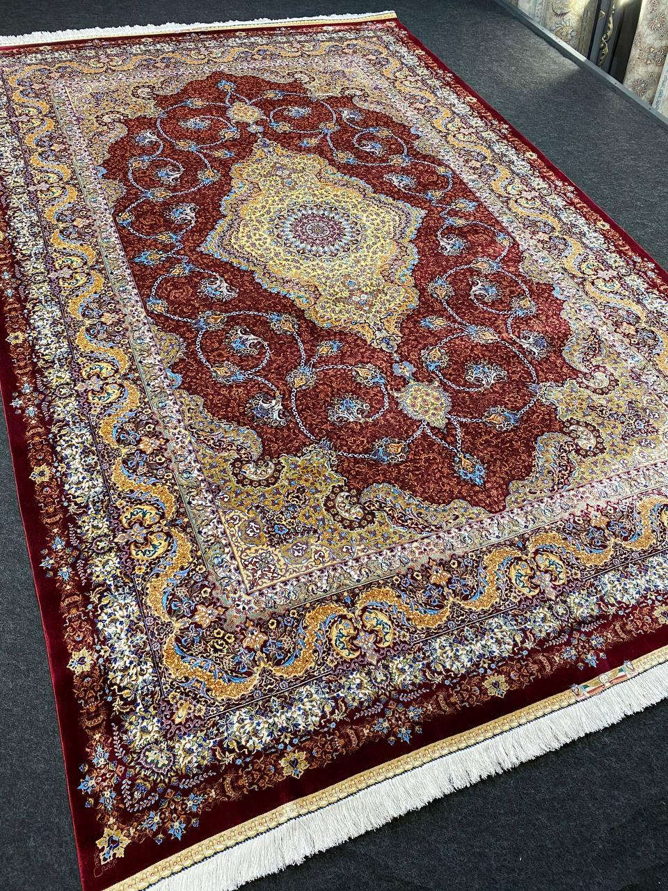 

Ковер Faravahar Silk 200х300 см Красный с бежевым (0723)