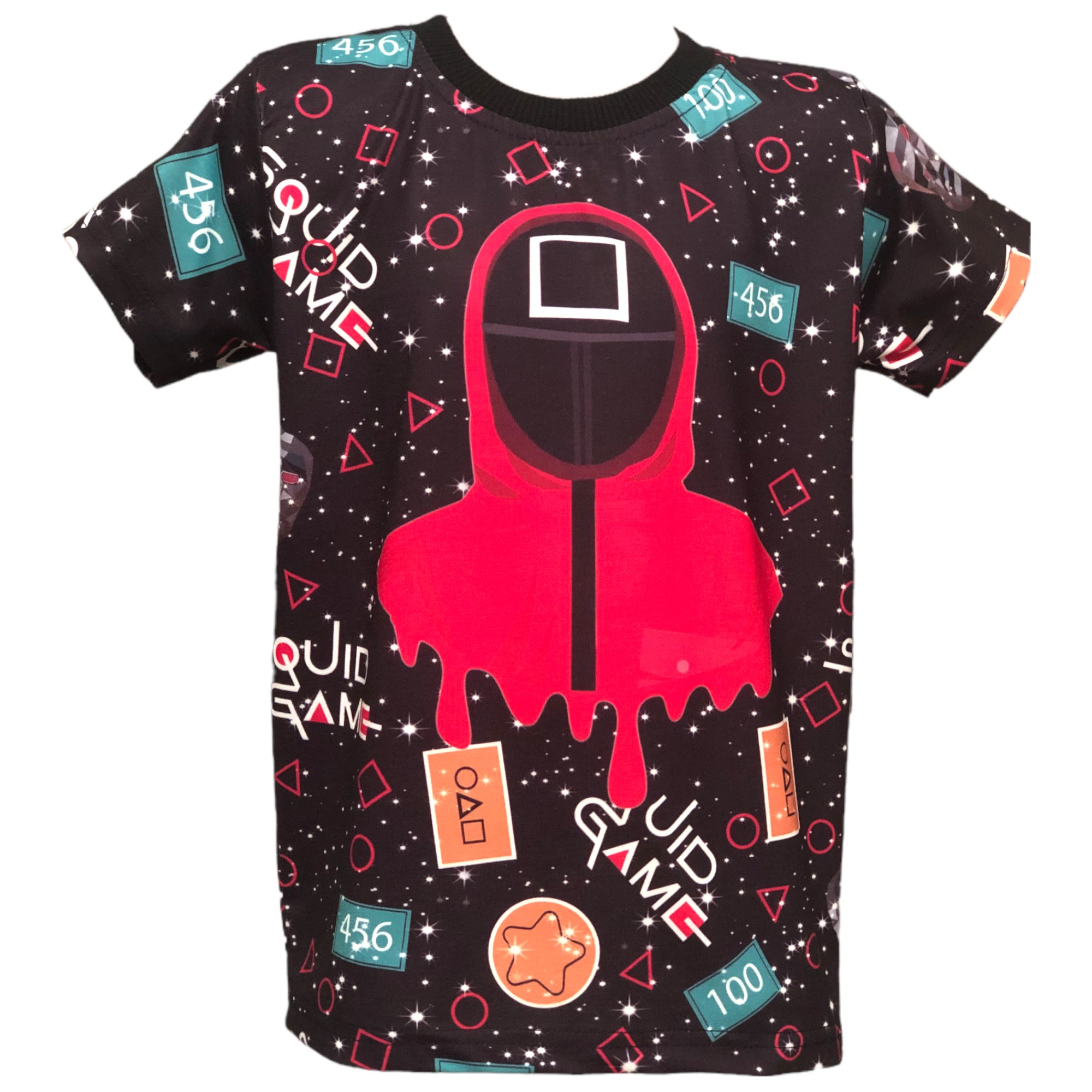

Футболка Игра в кальмара Squid qame Черная 110