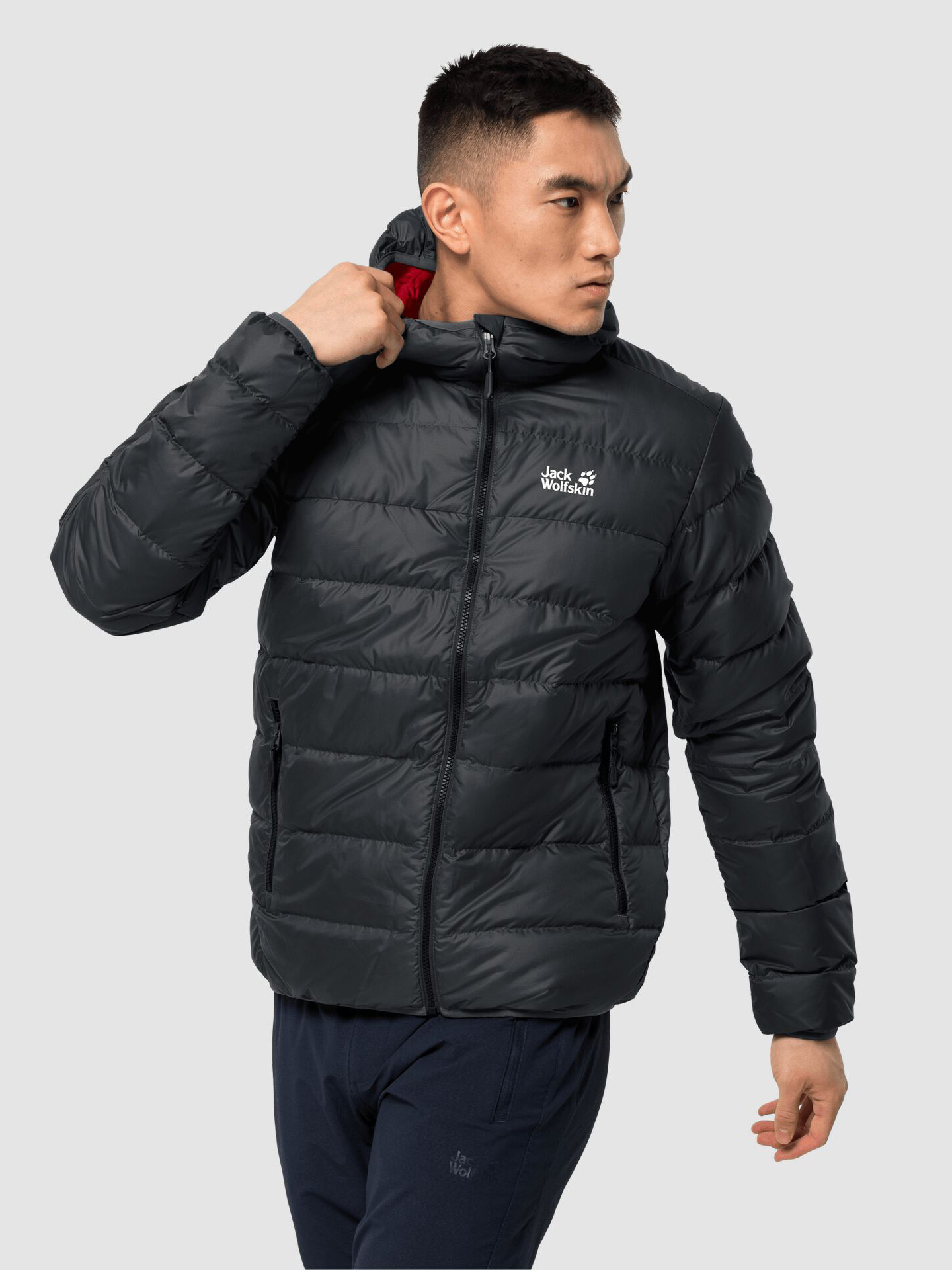 

Пуховик Jack Wolfskin Helium Men 1200573-6350  Темно-серый, Пуховик Jack Wolfskin Helium Men 1200573-6350 M Темно-серый