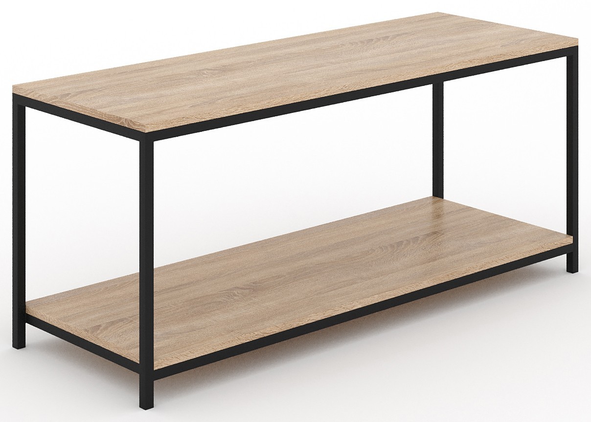 

Стол журнальный UNI ROOM Метакам 1240х450х536 Черный