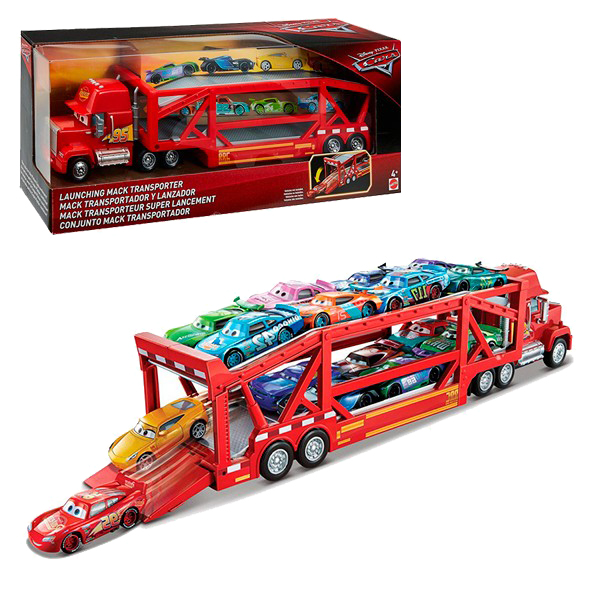 

Грузовик-транспортер Hot Wheels Мак из мультфильма "Тачки" FPX96