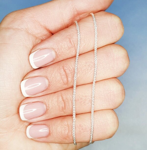 

Серебряная цепочка "Колос" 45 2,15 г