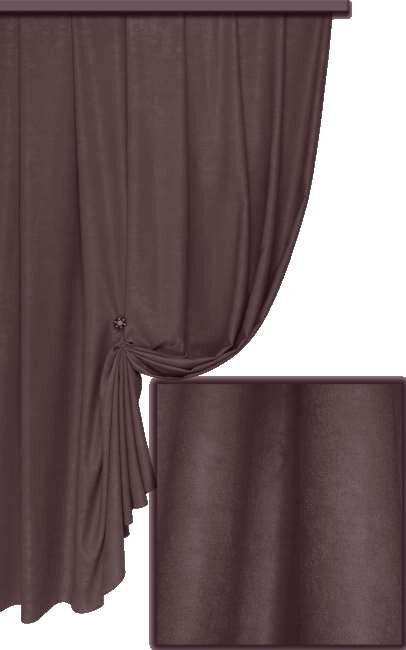 

Портьеры Soft 34 Турция Коричневый(MG-MRS-735004), 275*170 см (2 шт.)