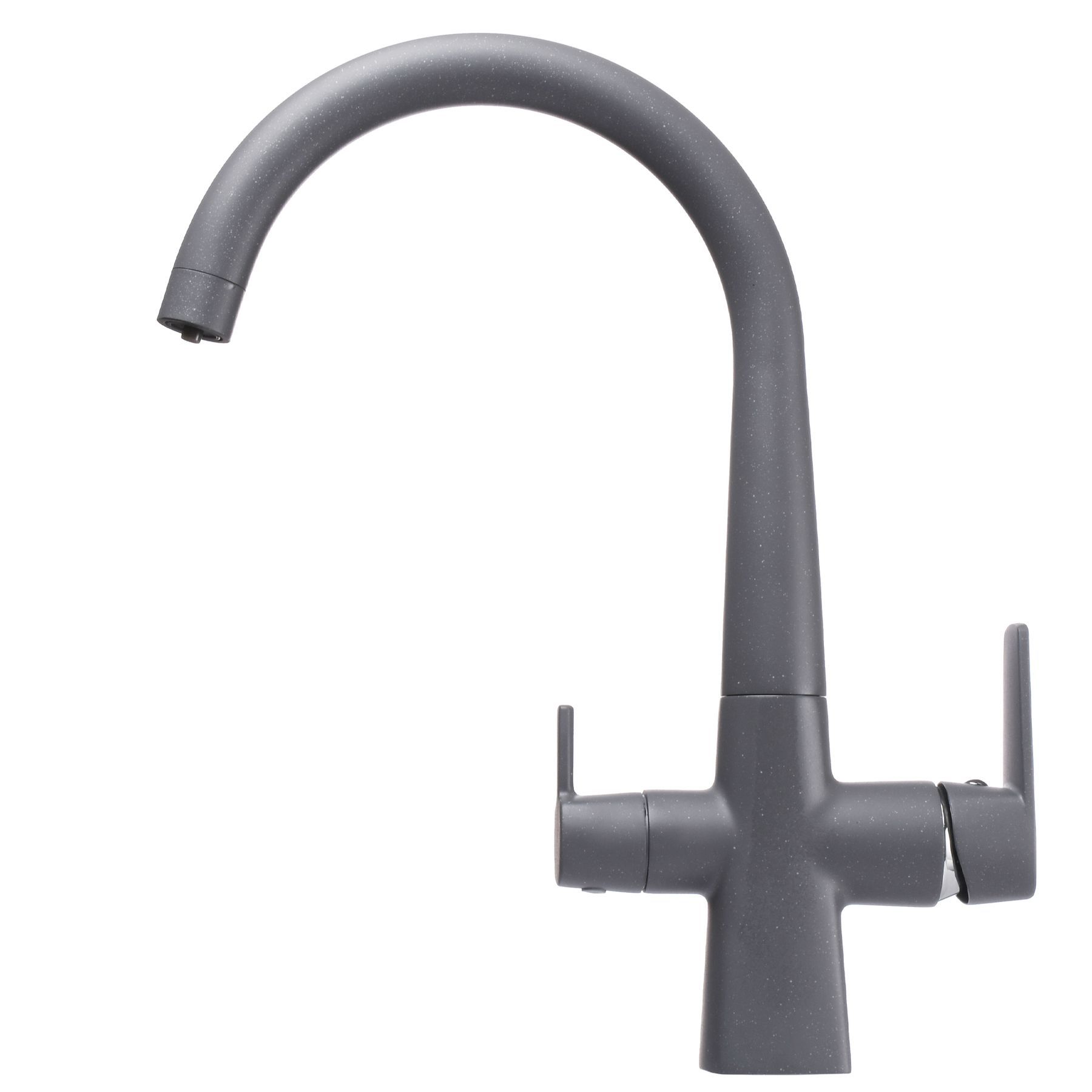 

Смеситель для кухни под осмос Globus Lux GLLR-0999-3-TITANIUM