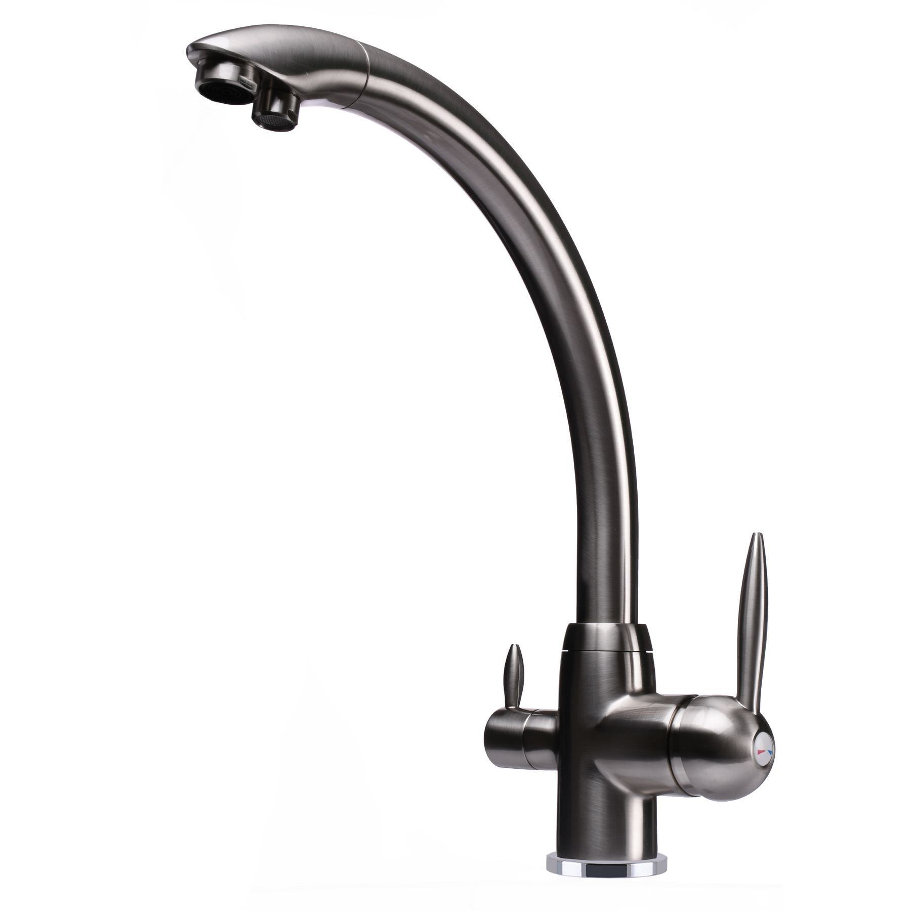 

Смеситель для кухни под осмос Globus Lux GLLR-0777-8-STSTEEL