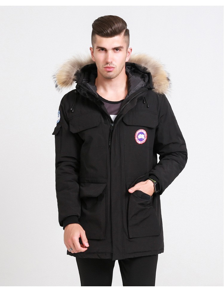

Пуховик мужской зимний Down Jacket черный, Пуховик мужской зимний Down Jacket черный 2XL