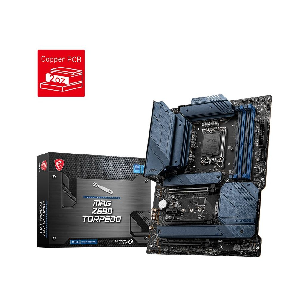 

Материнская плата MSI MAG Z690 TORPEDO