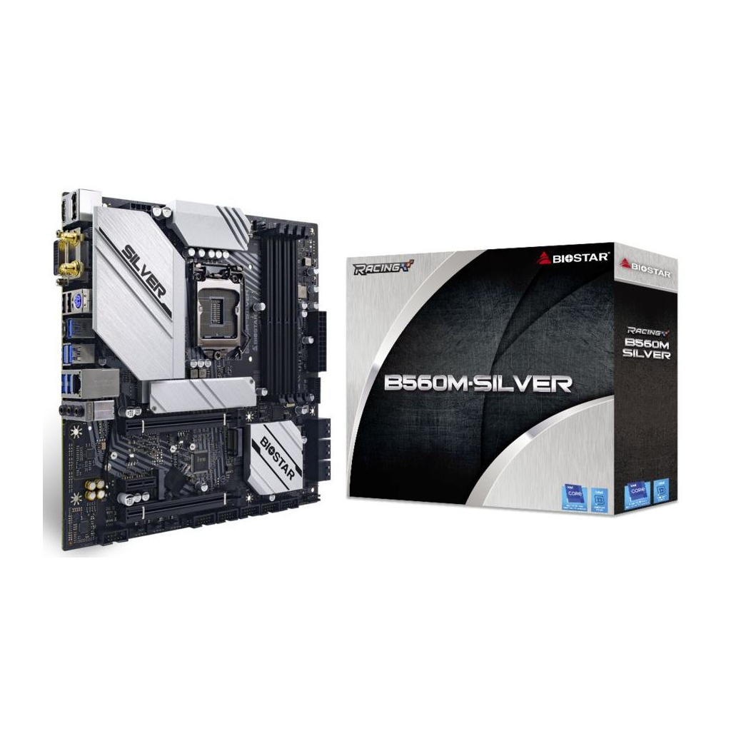 

Материнская плата Biostar B560M-SILVER