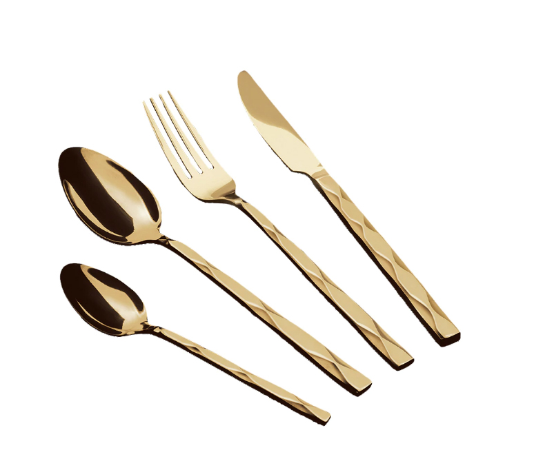 

Набор столовых приборов Berlinger Haus Metallic Line Rose Gold Edition 24 предмета (BH-2624)