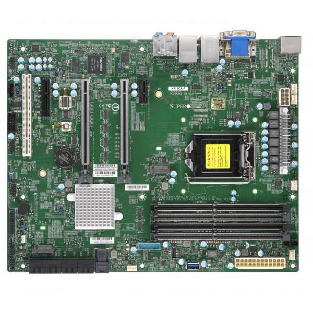 

Серверная материнская плата Supermicro X11SCA-F-O