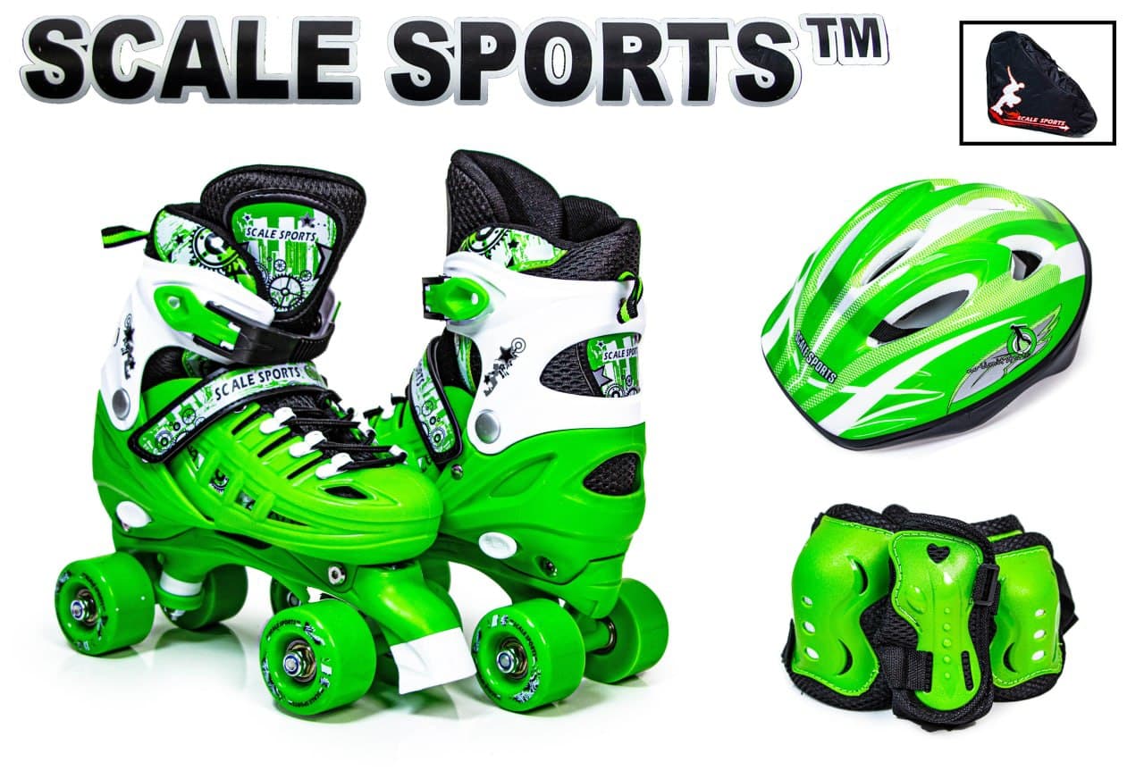 

Комплект квадов Scale Sport Green, размер 29-33