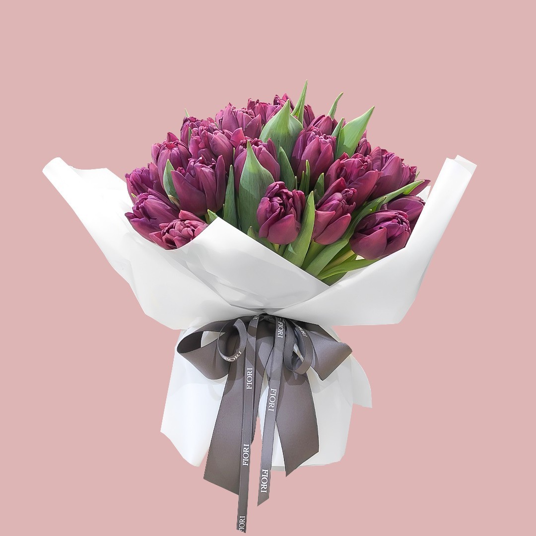 

Букет из свежих цветов Tulips FIORI