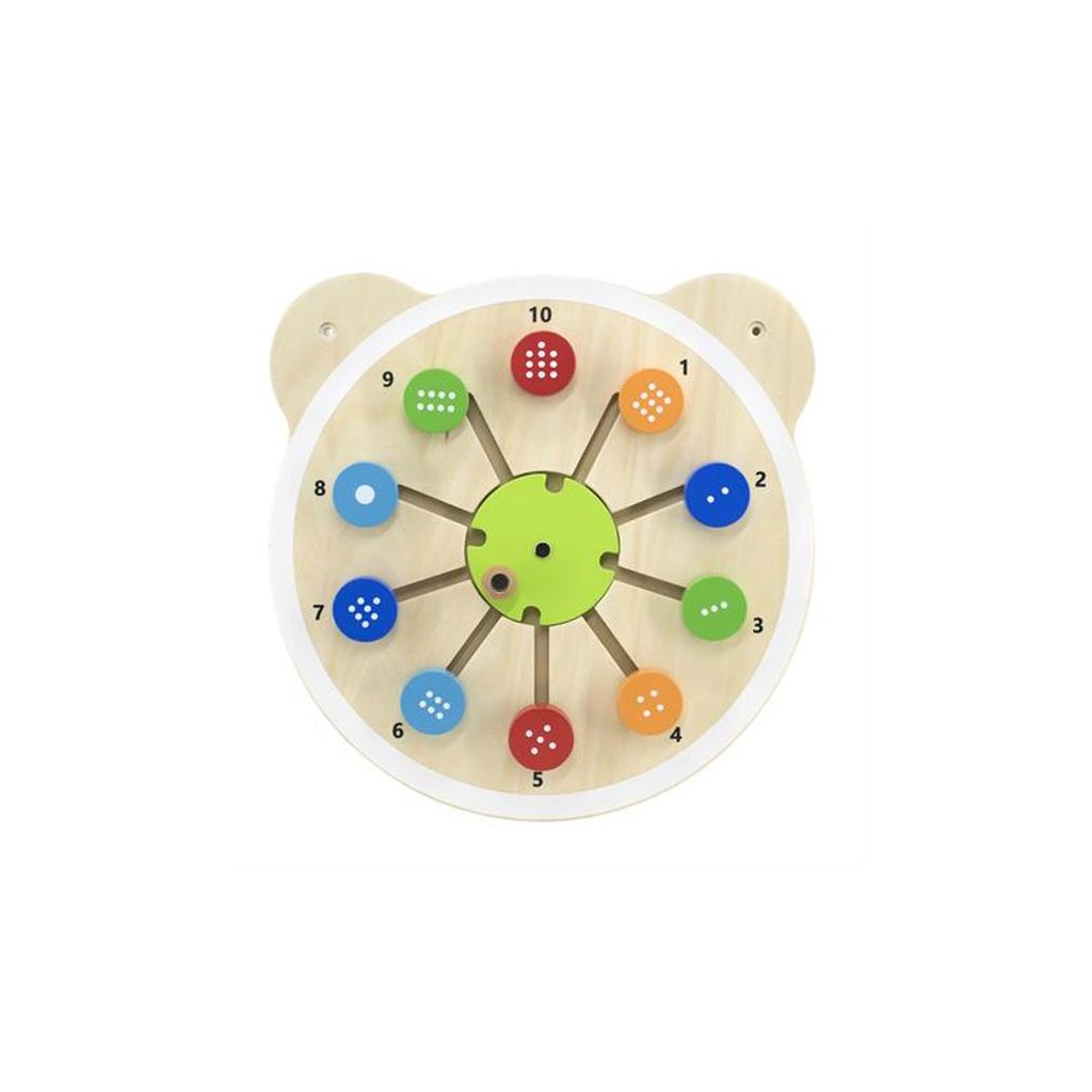 

Развивающая игрушка Viga Toys Бизиборд Простой счет (44554FSC)