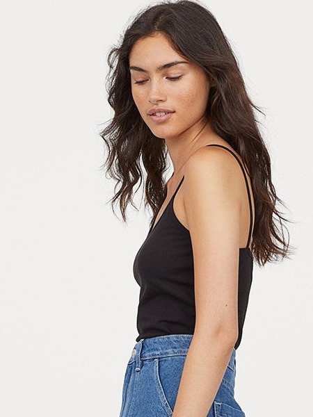 

Топ H&M 0736870-01  Черный, Топ H&M 0736870-01 2XL Черный