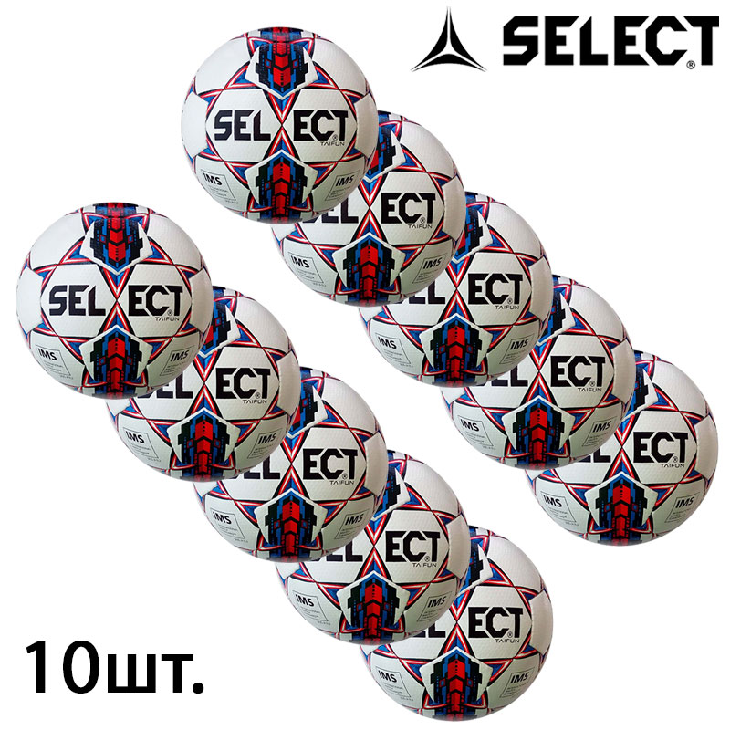 

Футбольные мячи оптом SELECT TAIFUN Размер: 5 10 штук