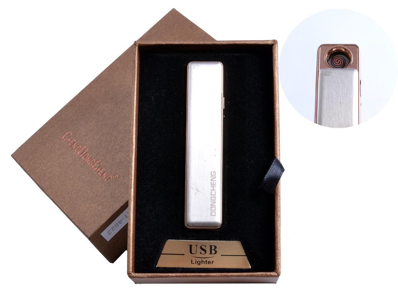 

USB зажигалка в подарочной упаковке (спираль накаливания, белая) №4822-1
