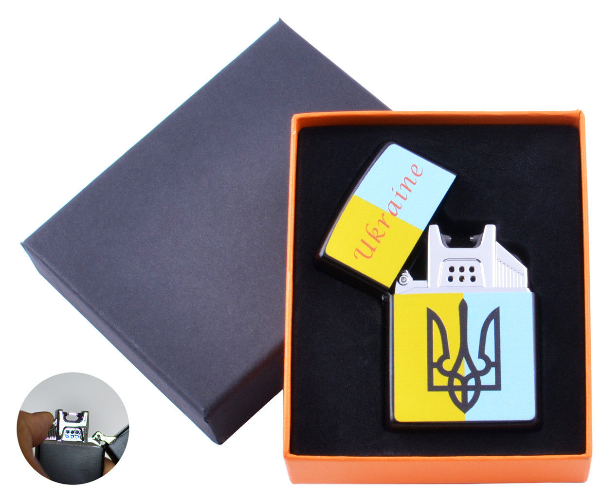 

Электроимпульсная зажигалка Украина (USB) №HL-146-3