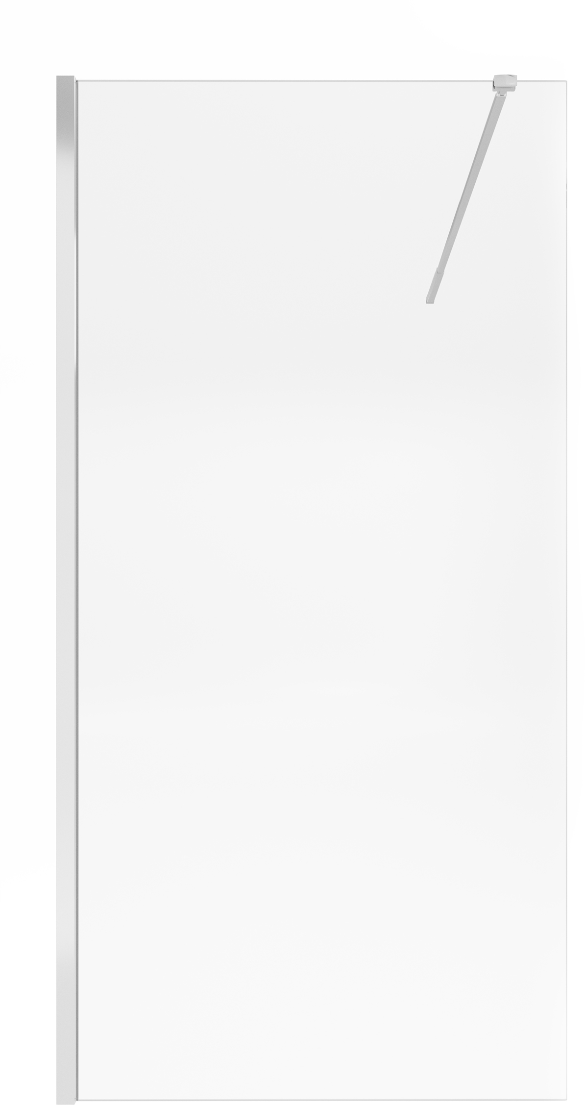

Боковая стенка QTAP Walk-In Standard CRM201.C8 стекло Clear 8 мм