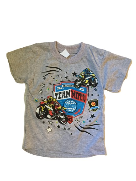 

Футболка для мальчика Amigo KC 4 года 110 - 116 см серая