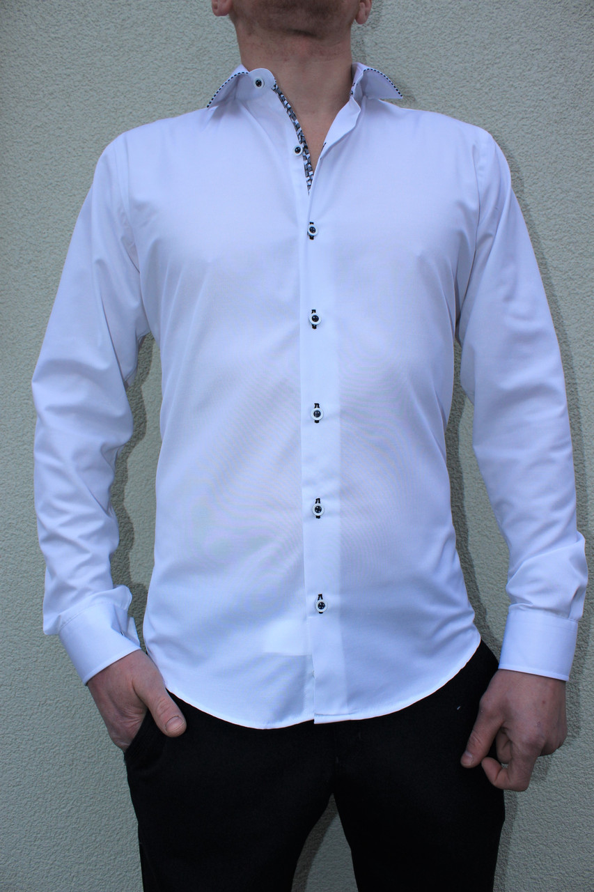 

Рубашка мужская BOSMEN CAMPO-NEW  (48) Белый, Рубашка мужская BOSMEN CAMPO-NEW 3XL (48) Белый