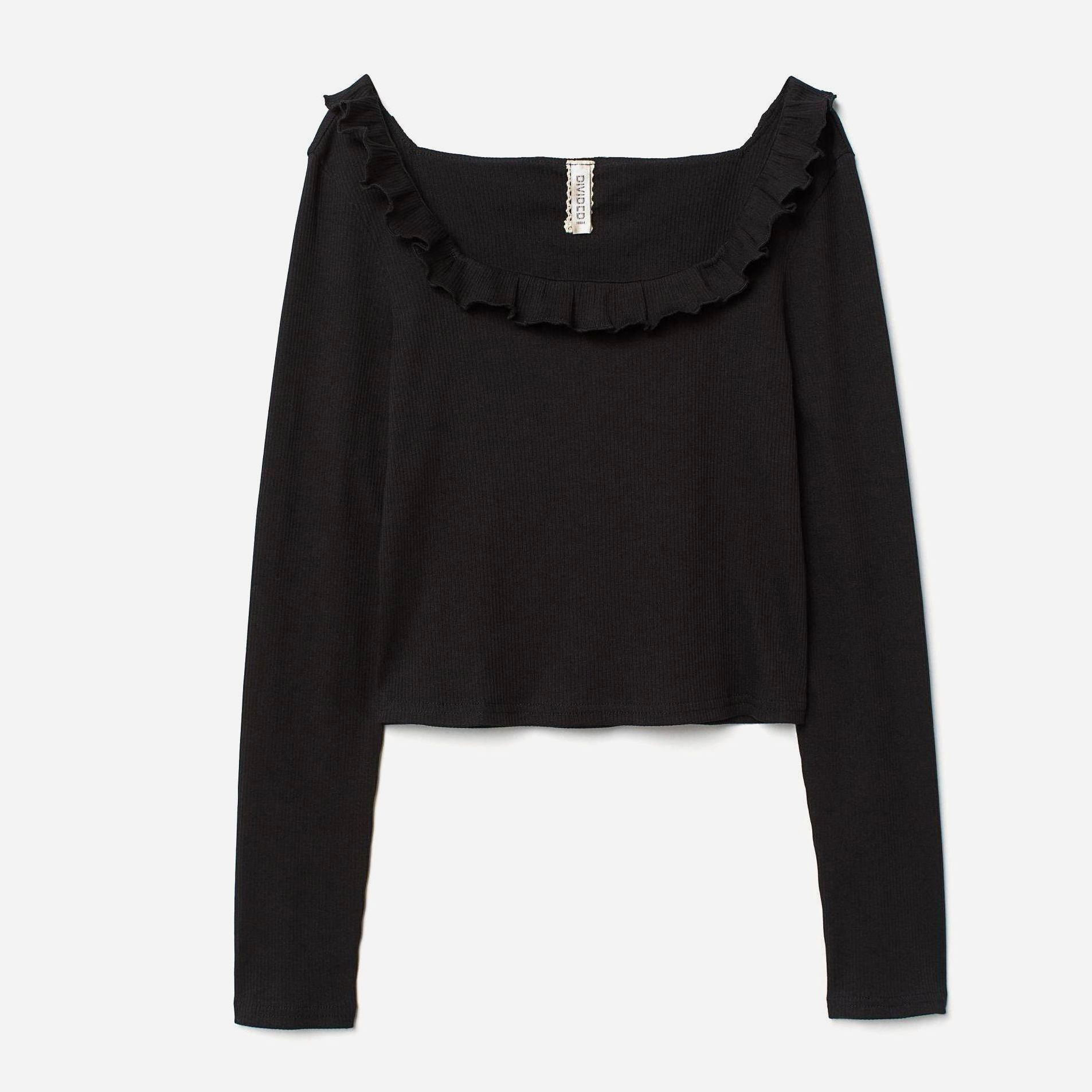 

Топ H&M 7151029-AAAD  Черный, Топ H&M 7151029-AAAD XL Черный