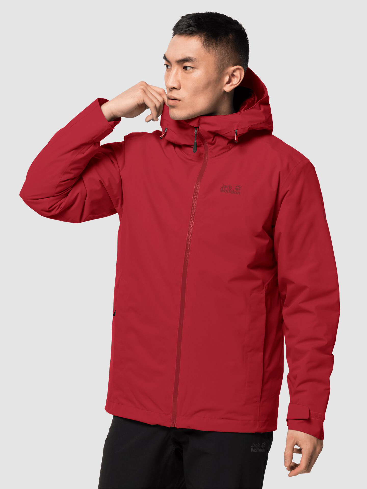 

Пуховик синтетический Jack Wolfskin Argon Storm Jacket M 1111722-2102 XXL Красный