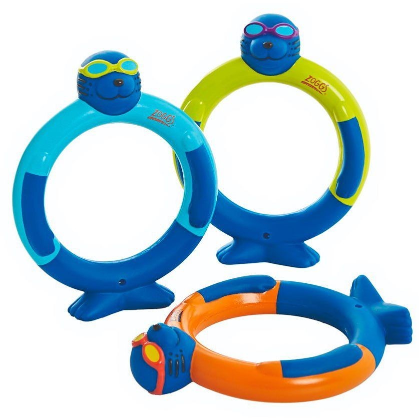 

Кольца тренировочные Zoggs Dive Rings (3 шт.)