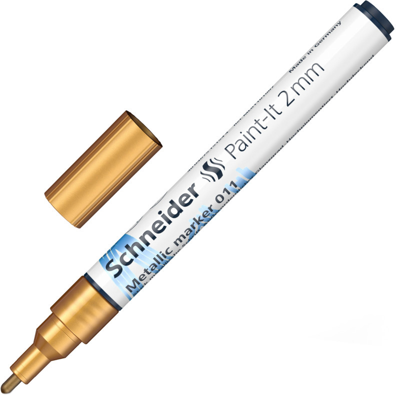 

Маркер металлик Schneider Paint-It 20 мм золотой 1 шт (ML01101066)