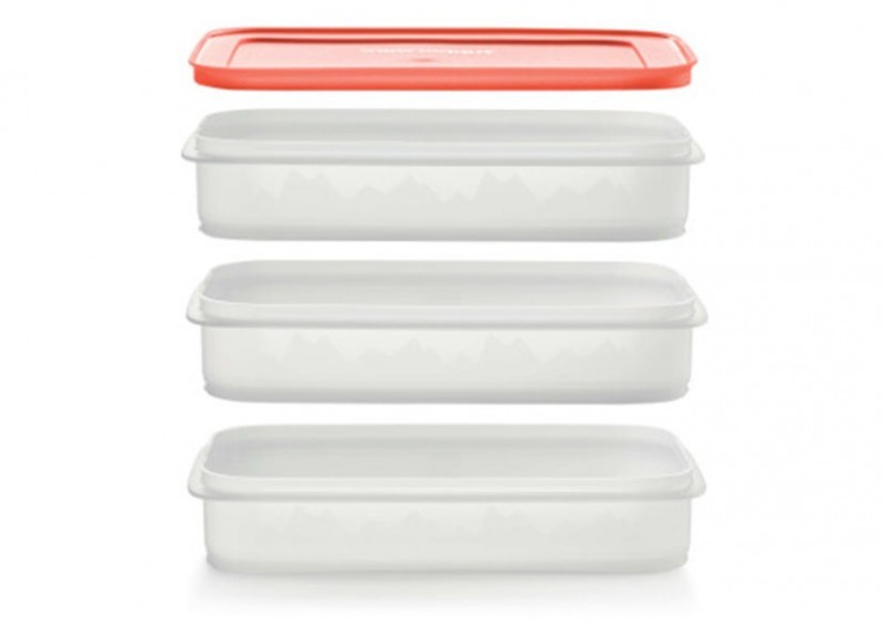 

Составной охлаждающий лоток Tupperware 3шт по 670 мл для заморозки