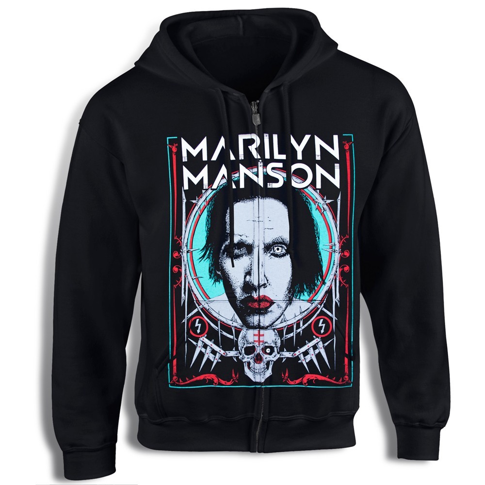 

Толстовка на молнии Talisman MARILYN MANSON Poster Черный, Толстовка на молнии Talisman MARILYN MANSON Poster Черный S