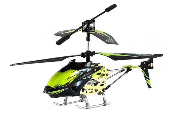 

Вертолёт на ИК-управлении 3-к ВейЛи Тойс WL Toys S929 с автопилотом зеленый (WL-S929g)