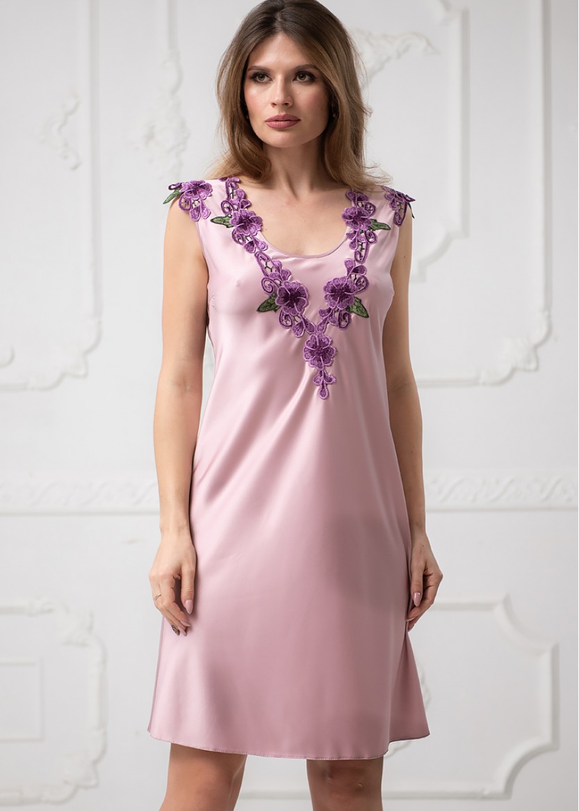 

Сорочка Petunia 1347m Komilfo сирень M 1347m