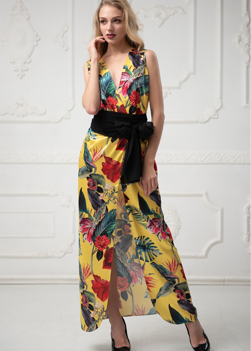 

Сарафан Cannes Komilfo желтый L 1369L